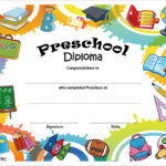 Free Printable Preschool Diploma Certificates Graduation