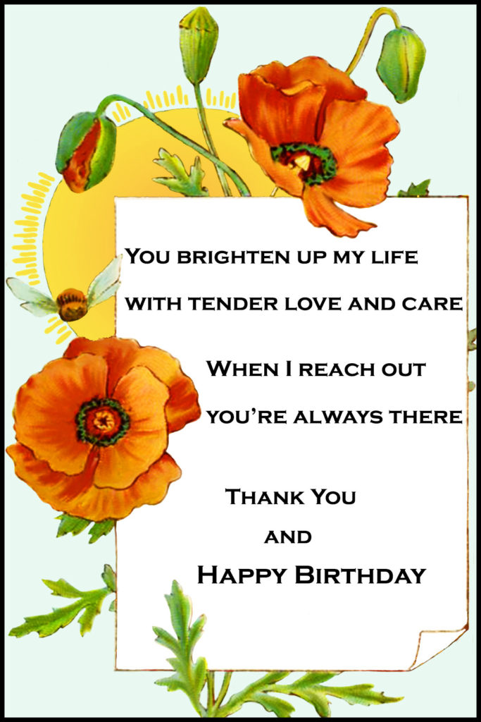 Happy Birthday Card For You Free Printable Greeting Cards