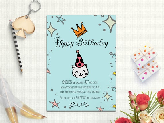 Happy Birthday Greeting Cards Birthday Card Birthday Card