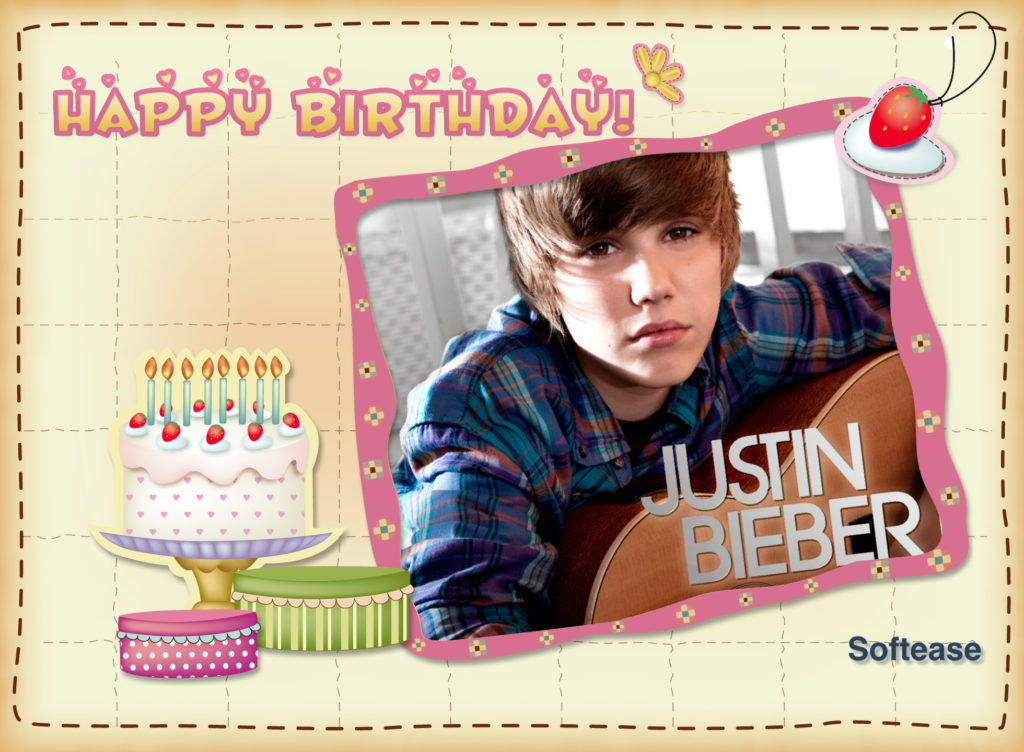Justin Bieber Birthday Card Printable Printable Birthday