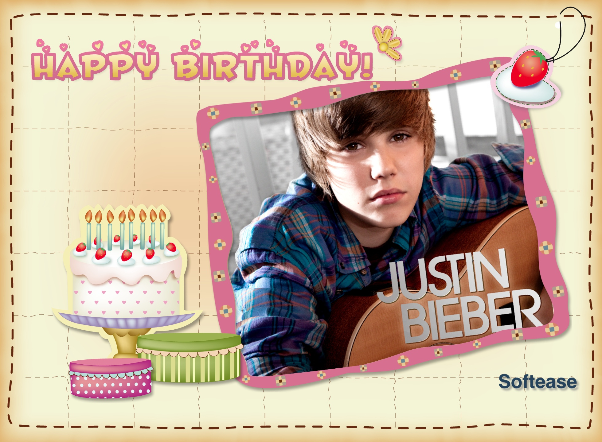 Justin Bieber Birthday Card Printable Printable Birthday 