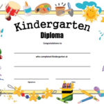 Kindergarten Diploma AllFreePrintable