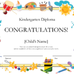 Kindergarten Graduation Certificate Free Printable