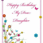 Printable Birthday Card For Daughter My Free Printable