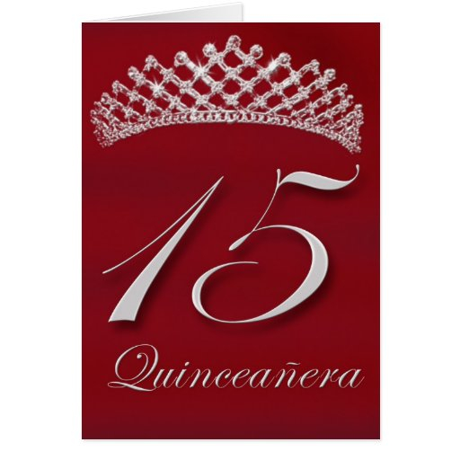 Quincea era For The 15th Birthday Cards