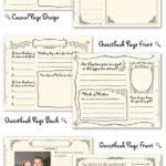 Wedding Guest Book Pages Page Design From Wedding