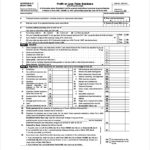 1040 Schedule C Form Template 1040 Form Printable