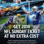 2018 NFL Season Schedule DIRECTV NFL Sunday Ticket For