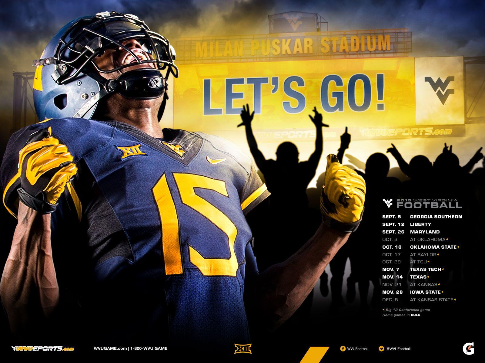 2019 WVU Football Schedule Wallpapers Wallpaper Cave