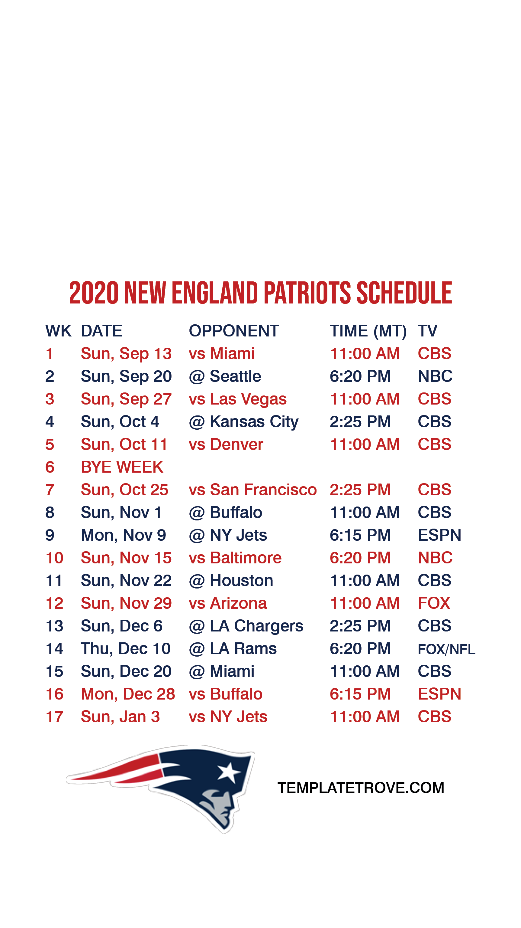 2020 2021 New England Patriots Lock Screen Schedule For 