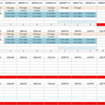 31 Daily Work Schedule Templates Free PDF Excel Word