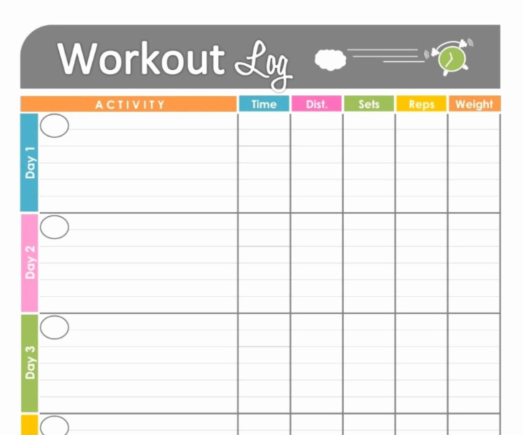 40 Weekly Workout Schedule Template In 2020 Workout Log