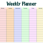 7 Best Printable Weekly Calendar With 15 Minute Time Slots