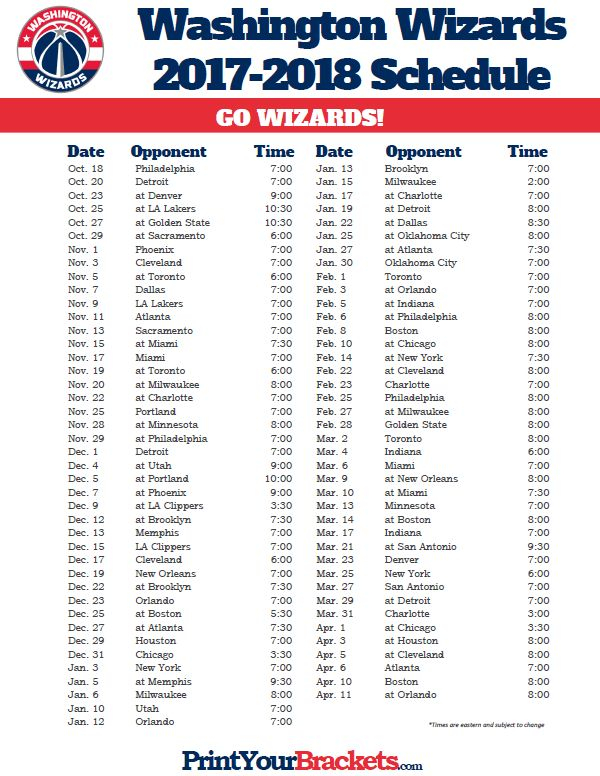 91 Best Printable NBA Schedules Images On Pinterest Nba 