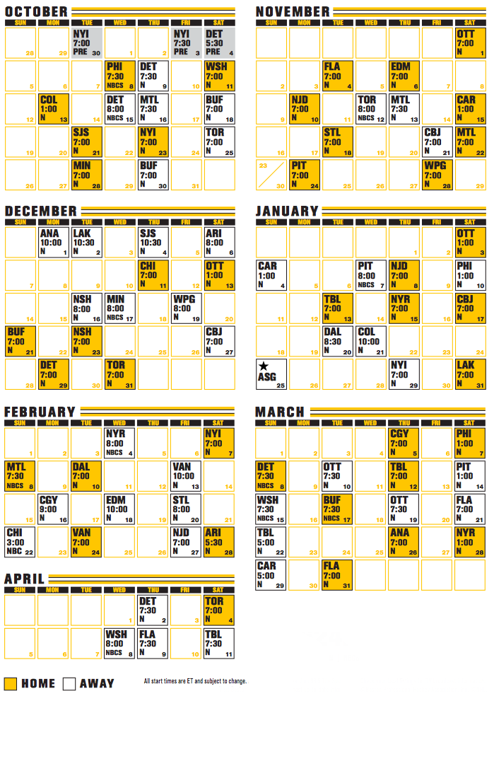 Best Bruins Printable Schedule Vargas Blog