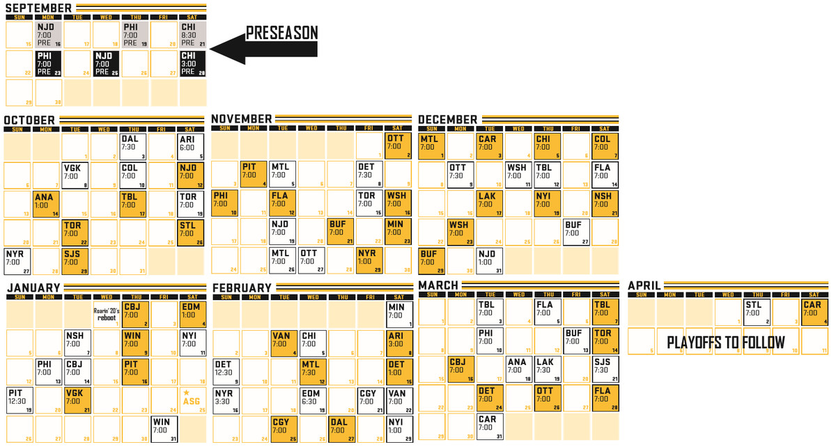 Bruins Release 2019 20 Schedule Stanley Cup Of Chowder