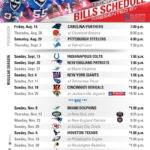 Buffalo Bills 2015 Schedule Presented By Ellicott