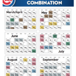 Clean Chicago Cubs Schedule Printable Derrick Website