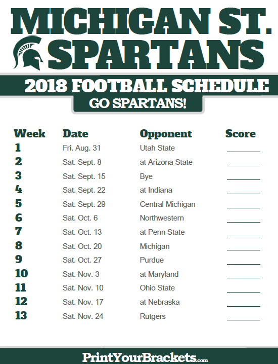 College Football Schedules The Michigan Weather Center