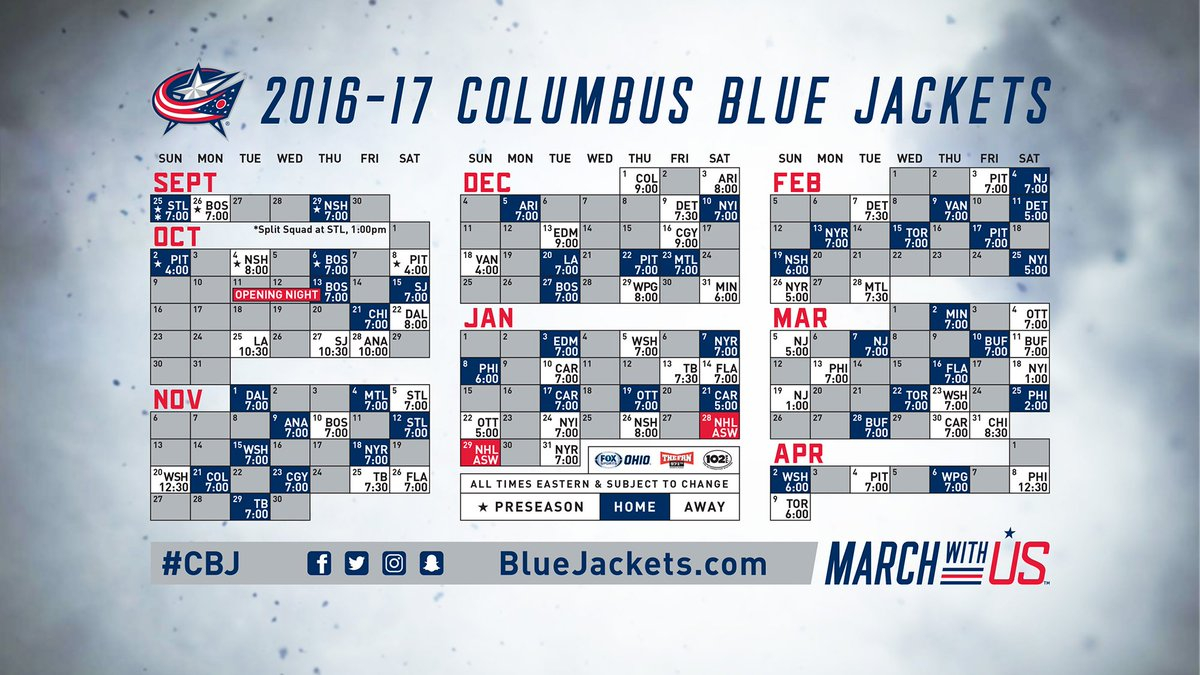 Columbus Blue Jackets On Twitter Less Than Two Months To 