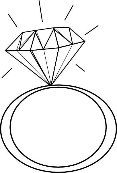 Diamond Ring Printable ClipArt Best