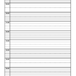 Download Daily Schedule Template Edit Fill Sign Online