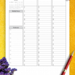 Download Printable Weekly Hourly Planner With Todo List PDF