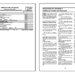 Form 1040 Schedule 3 2019 2021 Tax Forms 1040 Printable