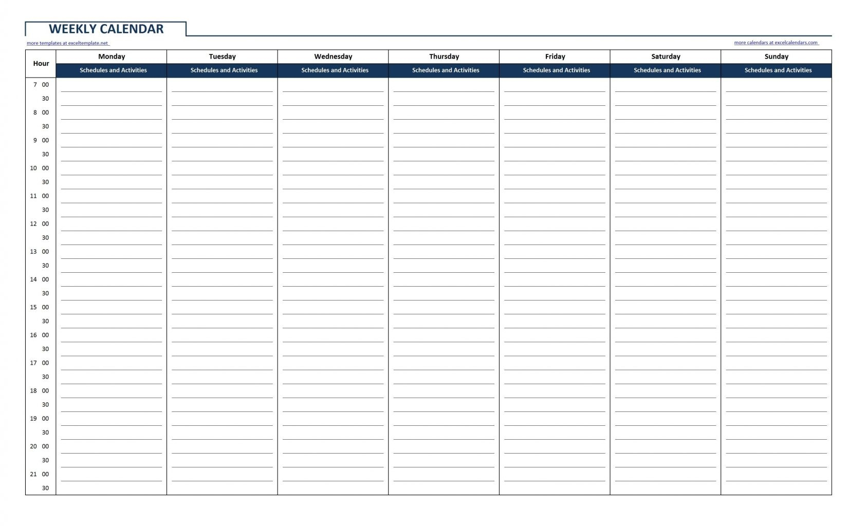 Free Printable Monthly Work Schedule Template Free Printable