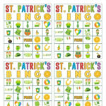 Free Printable St Patrick S Day Bingo Cards Play Party