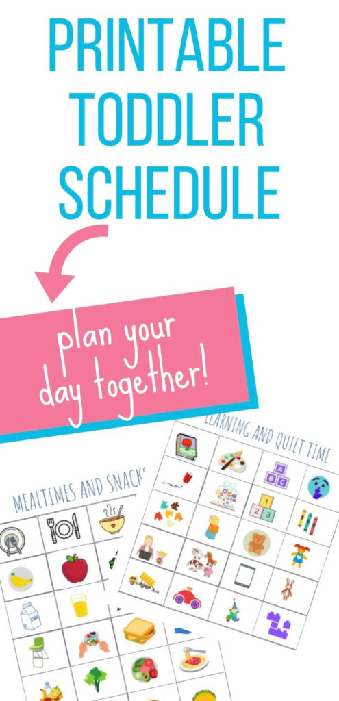 Free Printable Toddler Schedule PDF No Email Sign Up