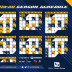 High Rez JPG Calendar Of The Nashville Predators 2019