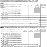 IRS Form 1040 Schedule D Download Fillable PDF Or Fill