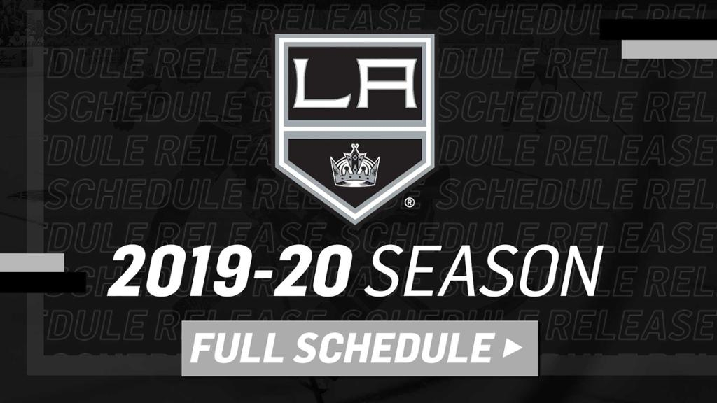 La Kings Home Schedule 2021 2022 Printable - FreePrintableTM.com