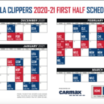 Los Angeles Lakers Schedule 2021 Printable Los Angeles