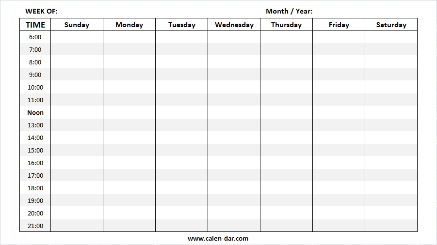 May 2019 Weekly Calendar Printable Make A Week Wise