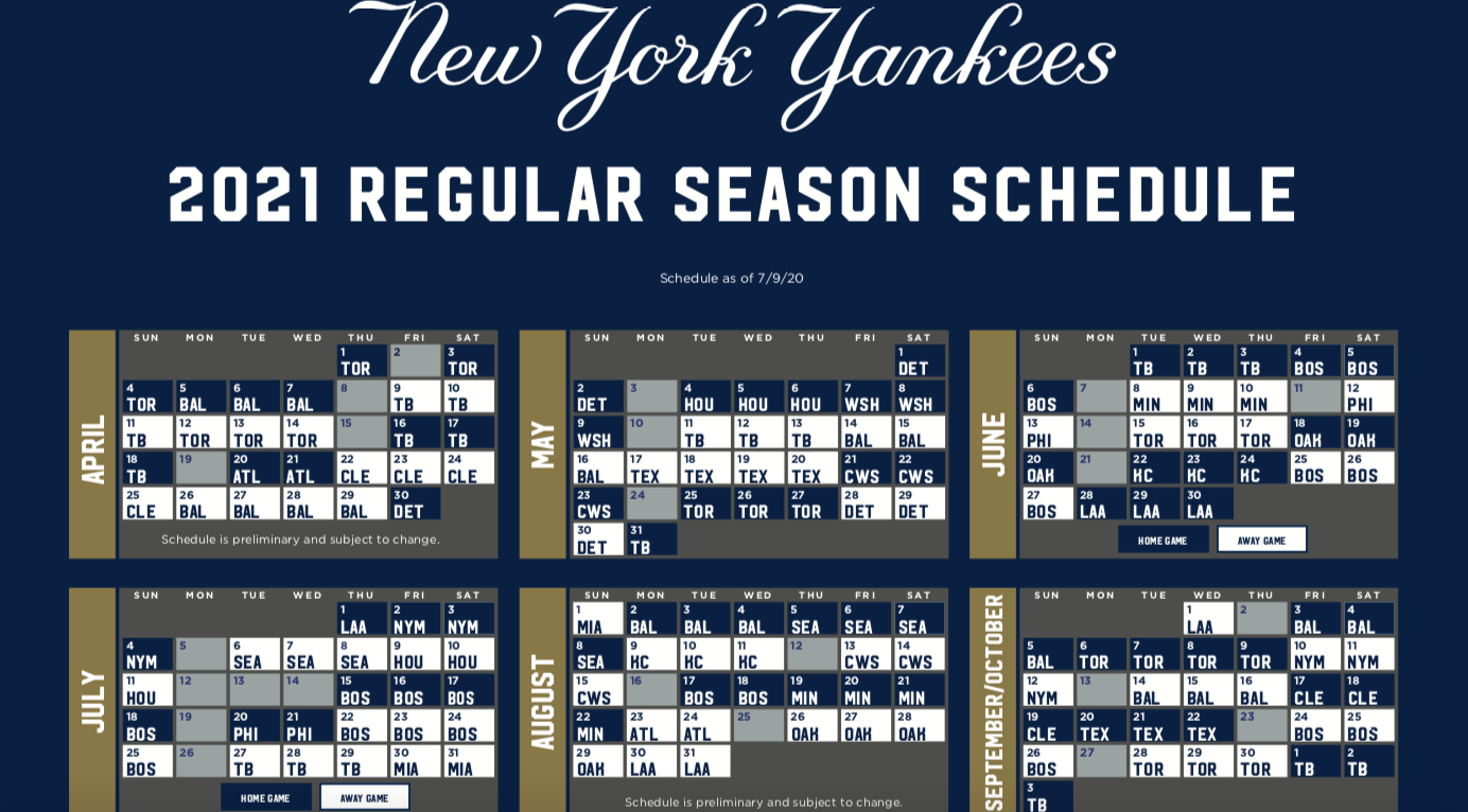 New York Yankee 2021 Calendar 2021 Calendar