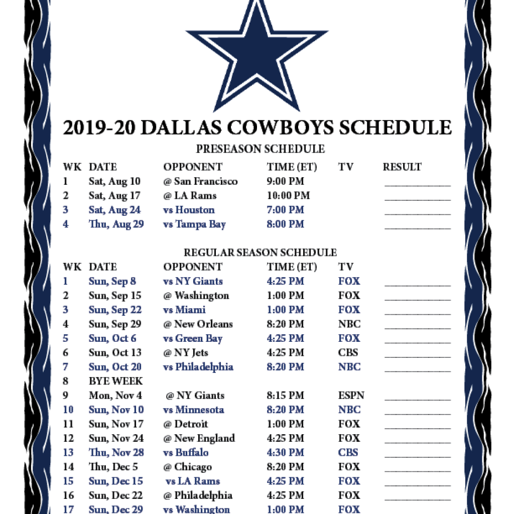 Nfl 2021 Printable Schedule Calendar Printables Free Blank