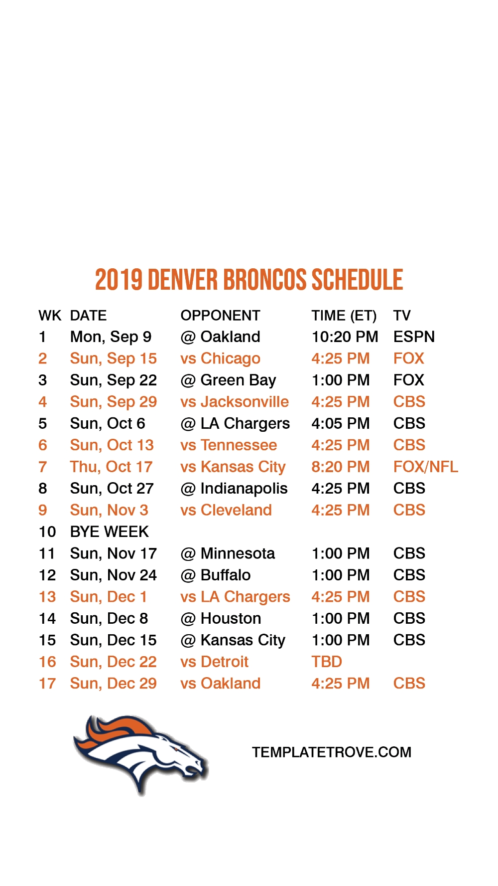Nfl Schedule 2025 Printable Monthly Calendar Template 