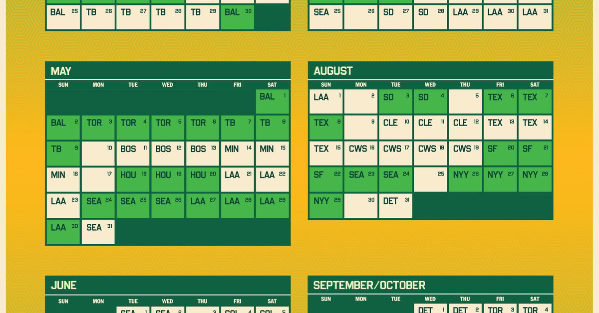 Oakland A s Release 2025 Schedule Athletics Nation