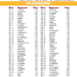 Printable 2018 2019 Cleveland Cavaliers Schedule Nba