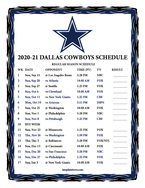 dallas cowboys roster 2021