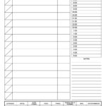 Printable Daily Planner Templates PDF Word Excel