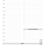 Printable Half Hour Day Planner In 2020 Daily Planner