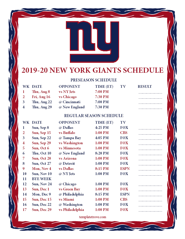 Printable Nfl Schedule For 2021 Calendar Printables 