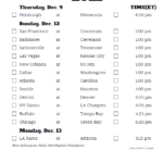 Printable NFL Week 14 Schedule Pick Em Pool 2020