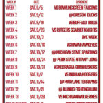 Printable Ohio State Football Schedule 2020