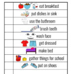 Printable Visual Schedule For Smoother Mornings Mary