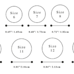 Printable Womens Ring Size Chart That Are Bright Stone