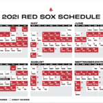 Red Sox 2021 Schedule Calendar Calendar 2021